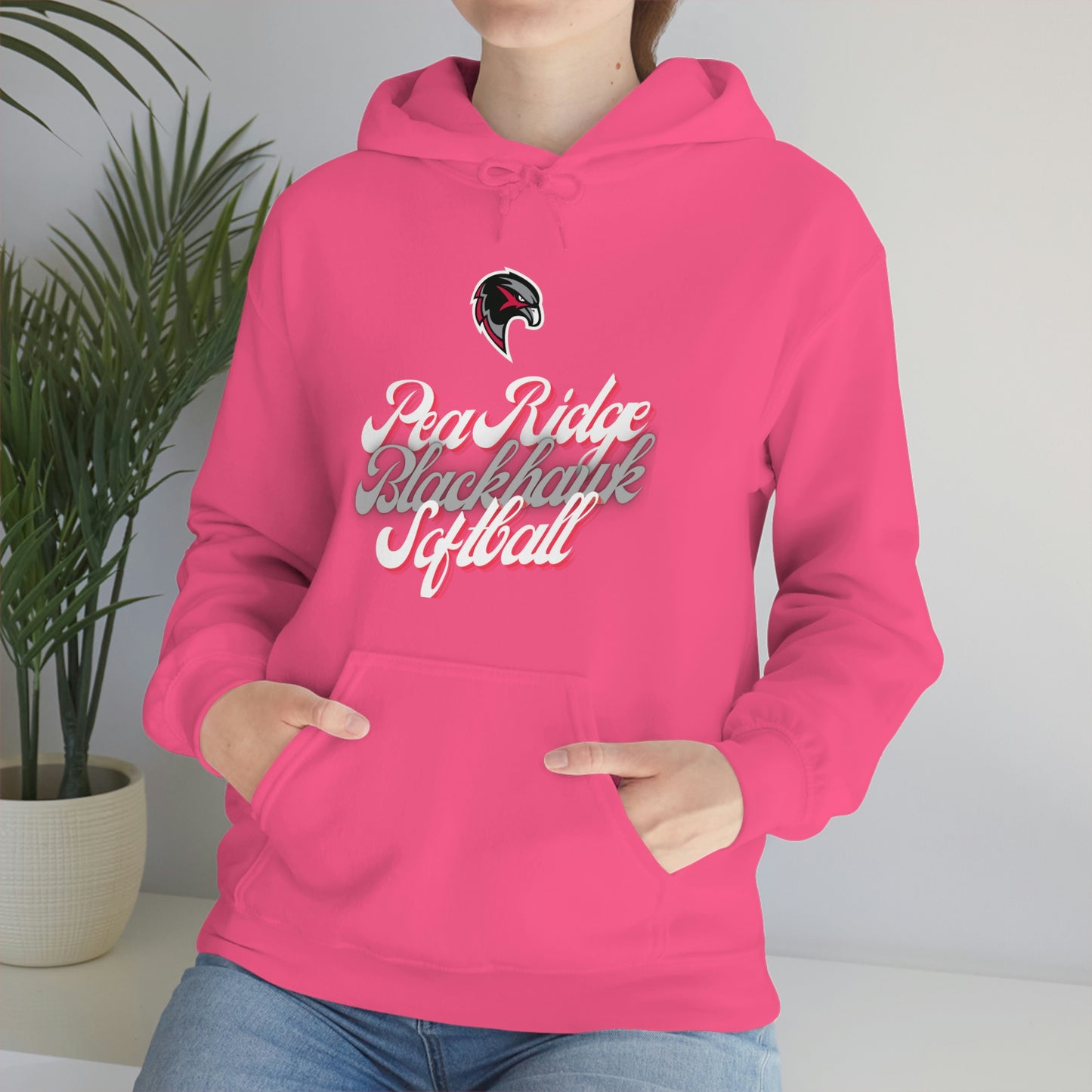 Unisex Heavy Blend™ Hooded Sweatshirt - Pea Ridge Softball 4