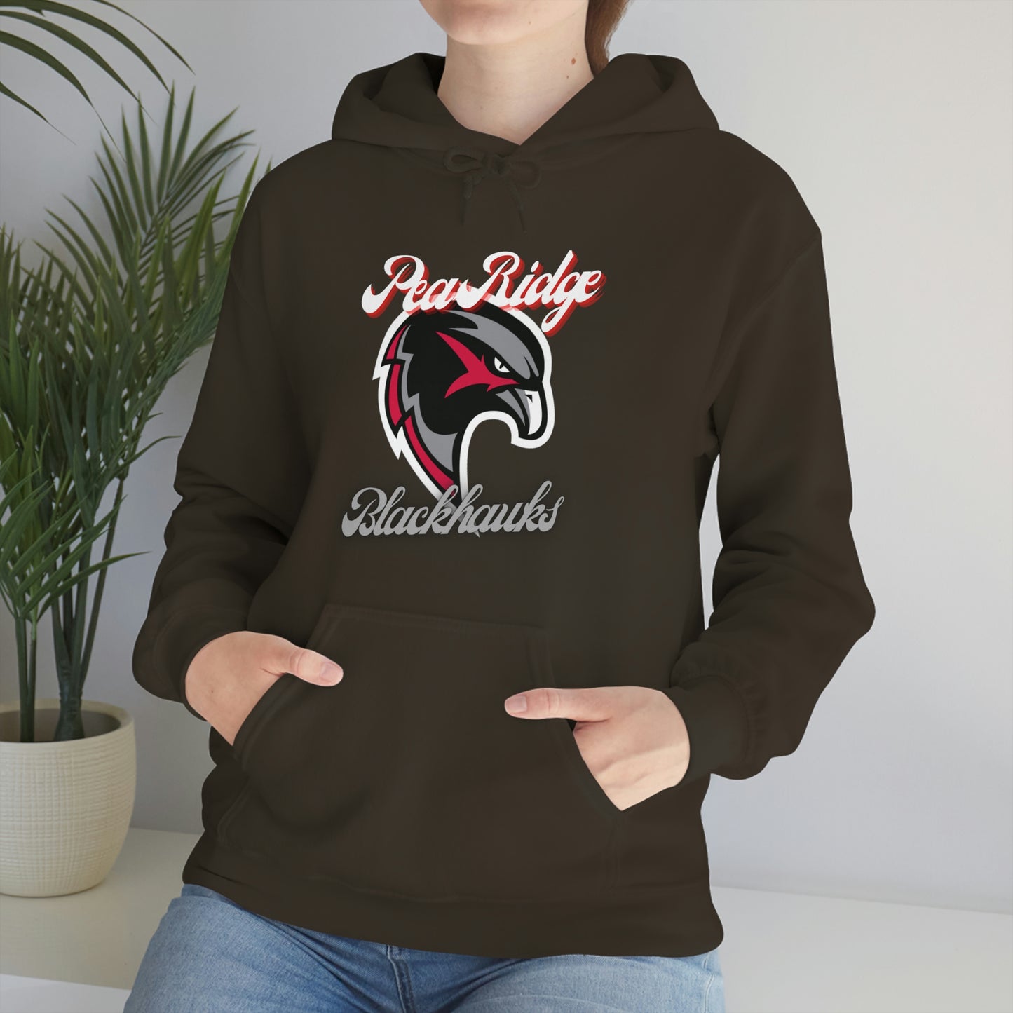 Unisex Heavy Blend™ Hooded Sweatshirt - Pea Ridge BlackHawks