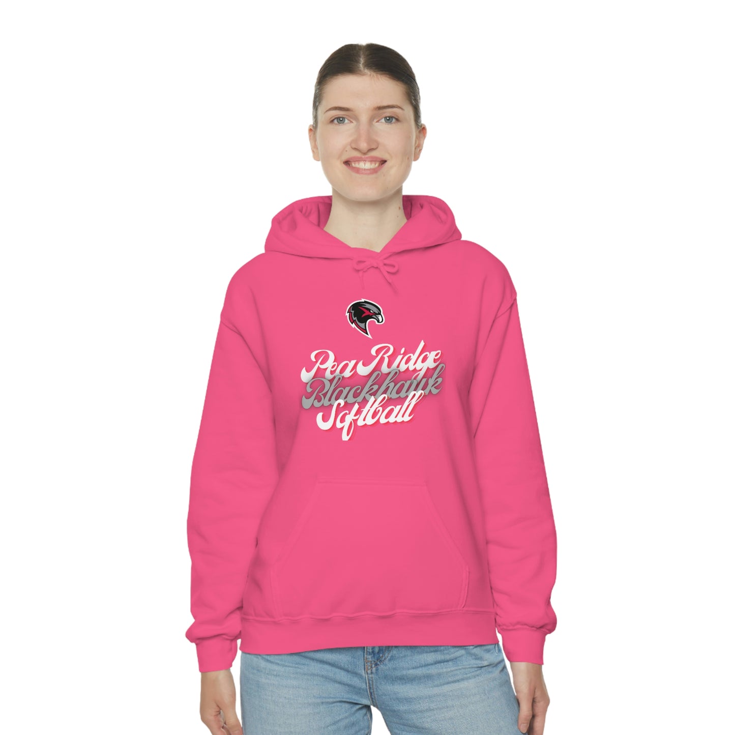 Unisex Heavy Blend™ Hooded Sweatshirt - Pea Ridge Softball 4