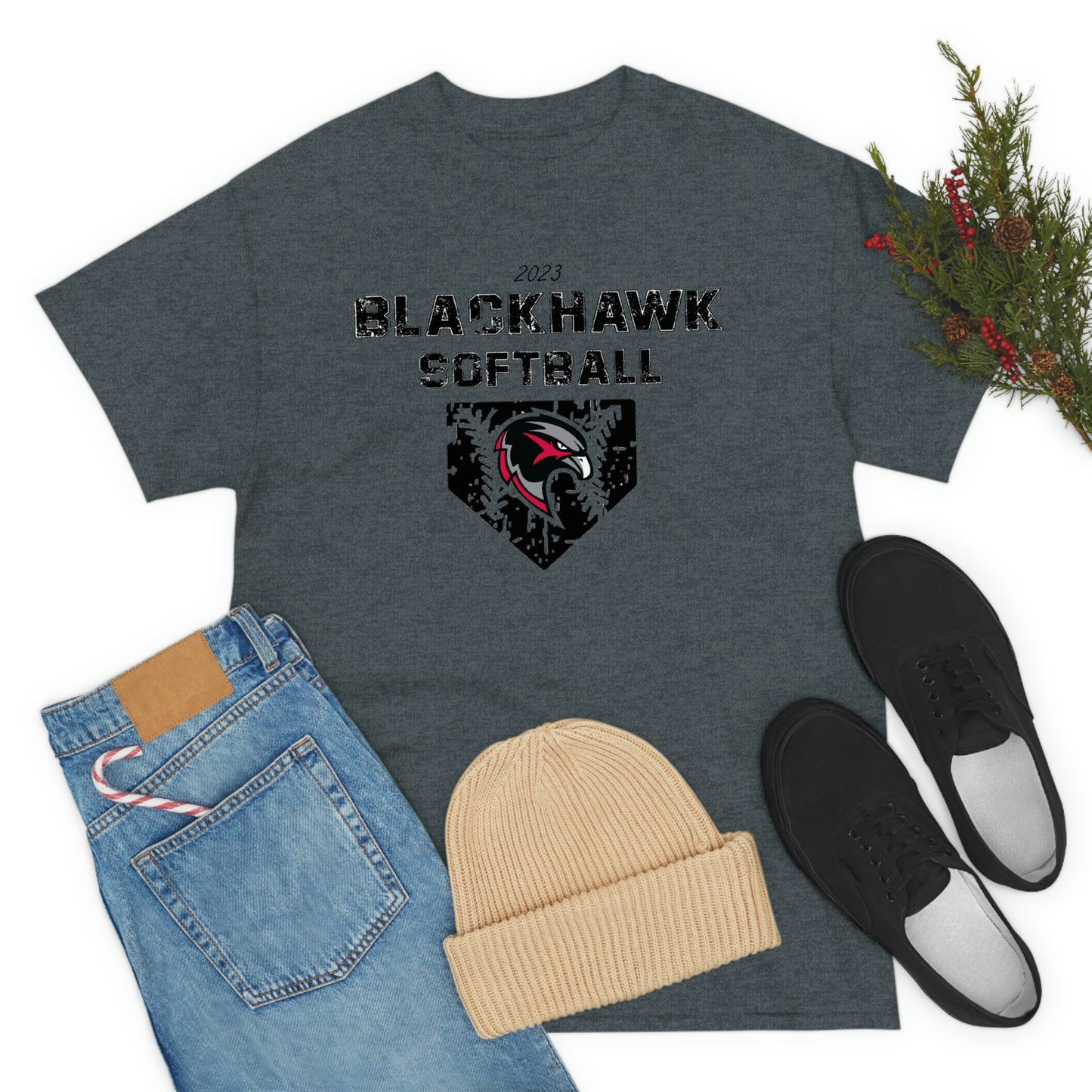 Unisex Heavy Cotton Tee - Pea Ridge Softball