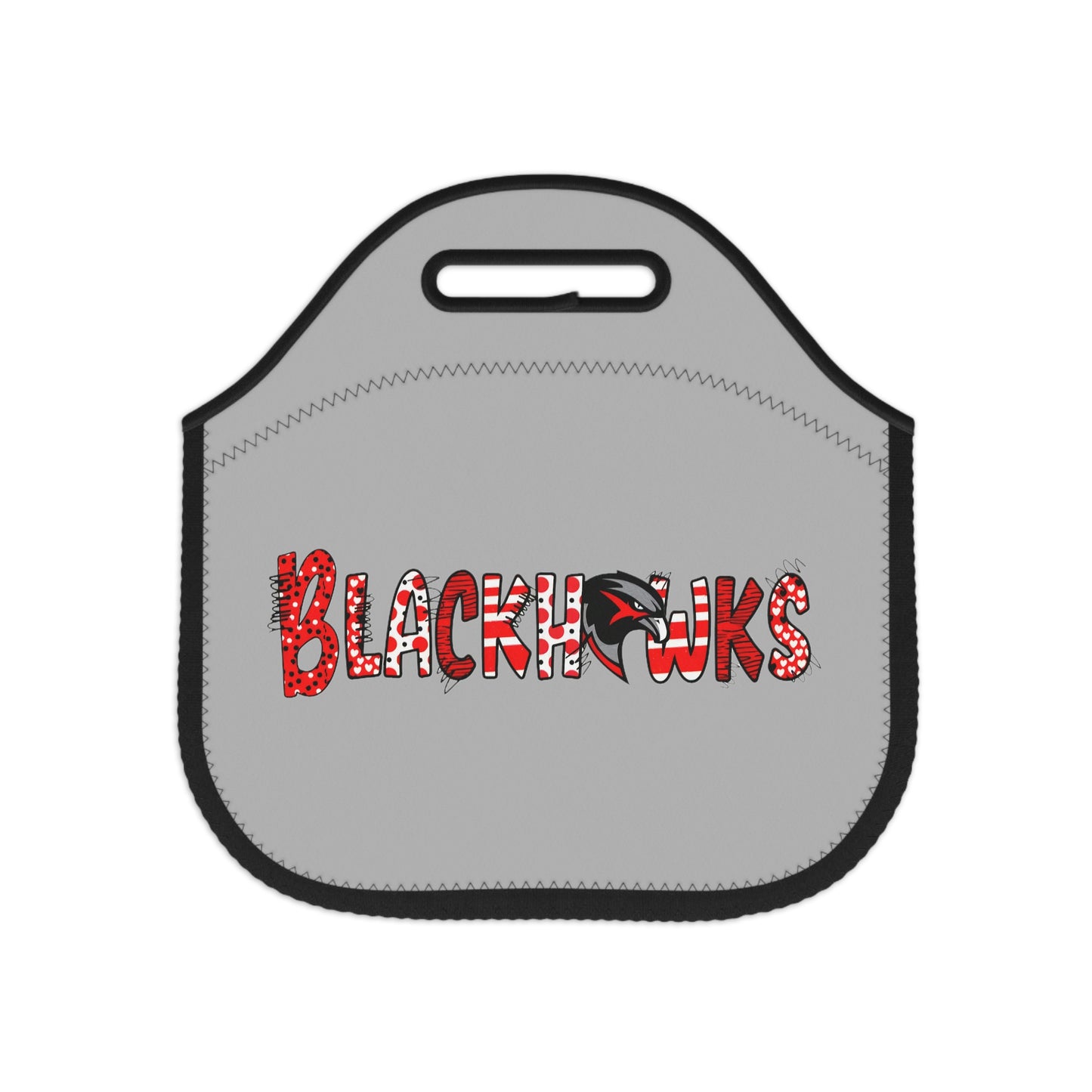 Neoprene Lunch Bag - Blackhawks