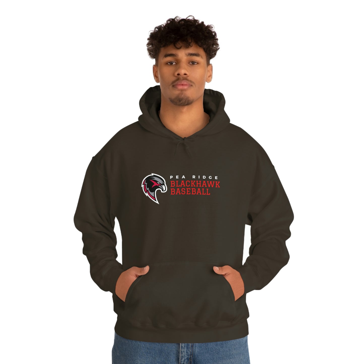 Unisex Heavy Blend™ Hooded Sweatshirt - Pea Ridge Baseball 1