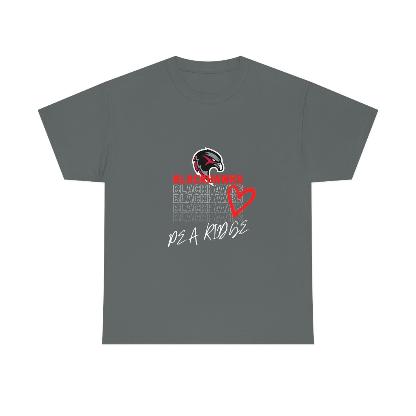 Unisex Heavy Cotton Tee - Pea Ridge Heart