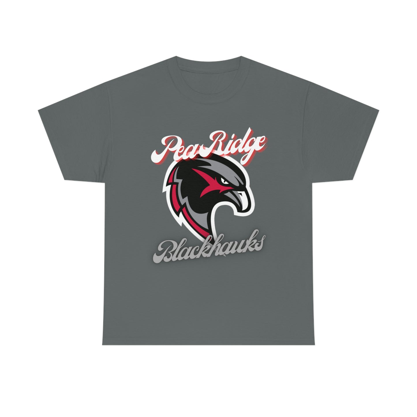 Unisex Heavy Cotton Tee - Pea Ridge BlackHawks