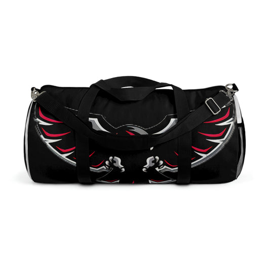 Black Duffel Bag - Flying Hawk