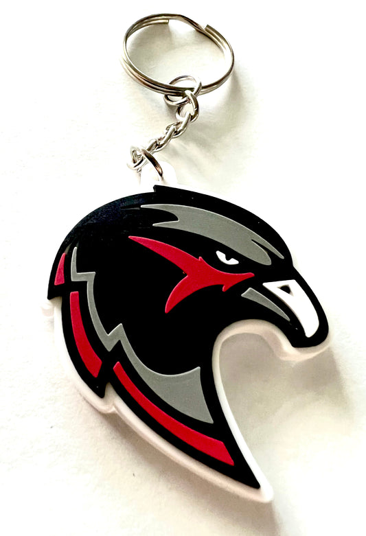 Hawk Head Key Chain