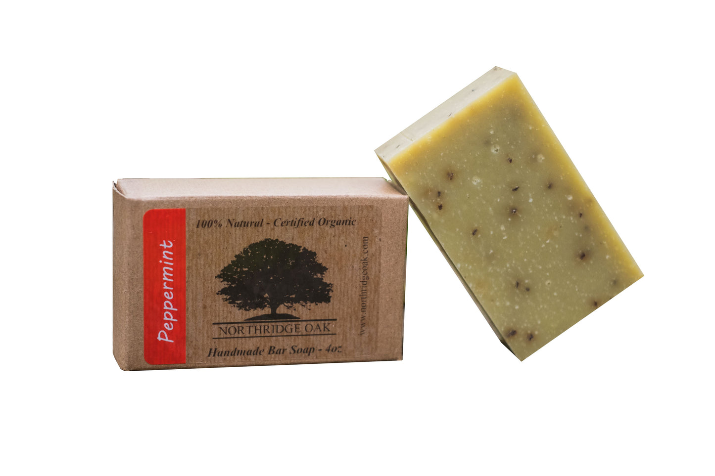 Northridge Oak - Organic Bar Soap - Peppermint Pop - 4oz